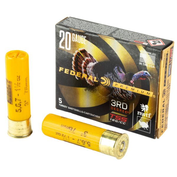 FEPTDX258567_1_HR Federal, 3rd Degree, 20 Gauge, 3", 5/6/7 Shot Combo, 1.75oz