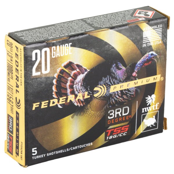 FEPTDX258567_2_HR Federal, 3rd Degree, 20 Gauge, 3", 5/6/7 Shot Combo, 1.75oz