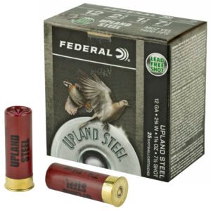 Federal, Upland Steel, Lead Free, 12 Gauge 2.75", #7.5, 1 1/8 oz, Steel Shot