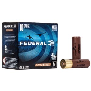 Federal, Speed-Shok, Lead Free, 10 Gauge 3.5", #2, 1 1/2oz, Steel Shot, 25 Round Box