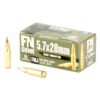 FN America, Gunner, Target Ammunition, 5.7X28mm, 40 Grain, Full Metal Jacket