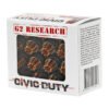 G2 Research, Civic Duty, 10MM, 122 Grain, Lead Free, 20 Round Box