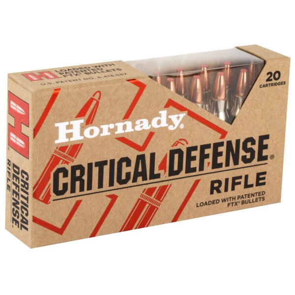 Hornady, Critical Defense Rifle, 223 Remington, 55 Grain, FlexTip