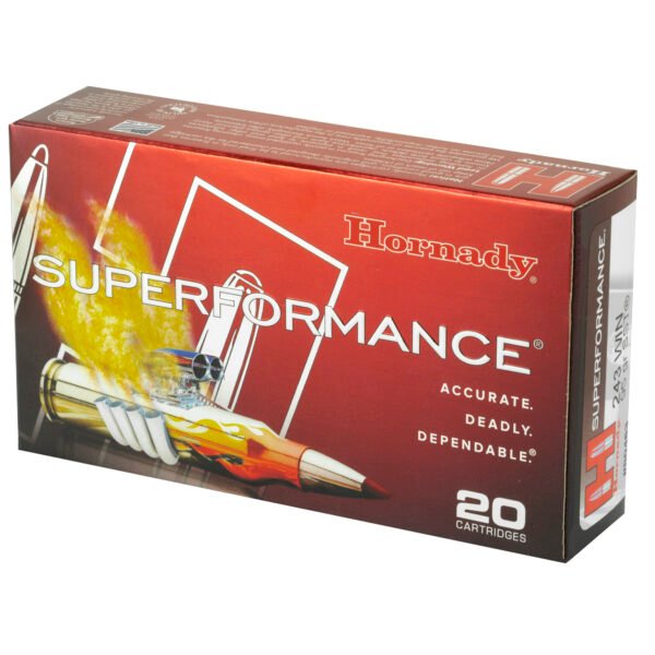 Hornady, Superformance, 243WIN, 95 Grain, SST