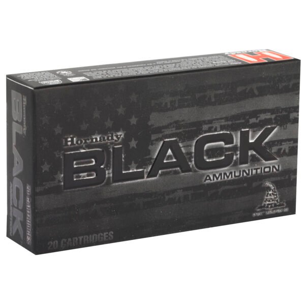 Hornady, BLACK, 5.56 NATO, 75 Grain, Interlock HD SBR