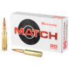 H81500_1_HR Hornady, Match, 6.5 Creedmoor, 140 Grain, ELD Match