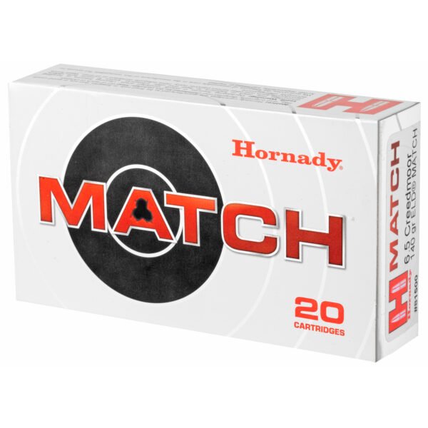 H81500_3_HR Hornady, Match, 6.5 Creedmoor, 140 Grain, ELD Match