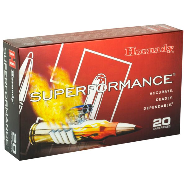 Hornady, SuperFormance, 300 WIN MAG, 180 Grain, SST