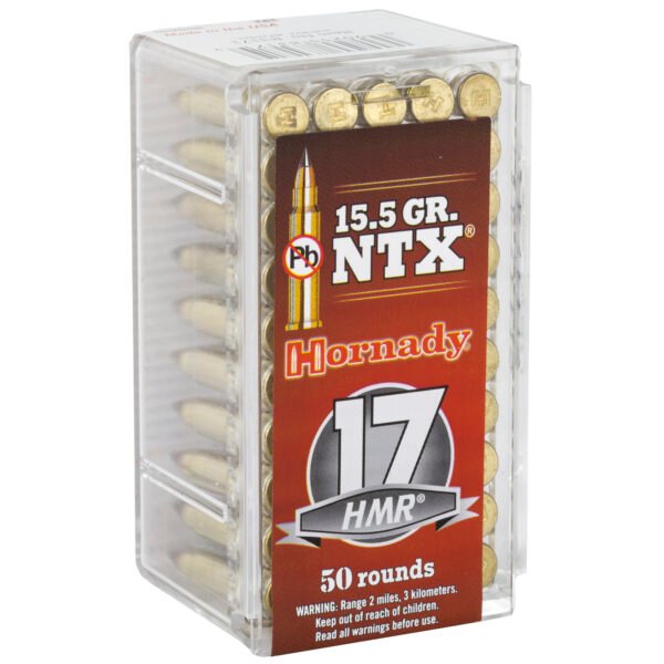 Hornady, Varmint Express, 17HMR, 15.5 Grain, NTX, Lead Free