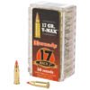 H83177_1_HR Hornady, Varmint Express, 17 Hornady Mach 2, 17 Grain, V-Max, 50 Round Box