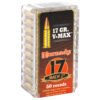 H83177_2_HR Hornady, Varmint Express, 17 Hornady Mach 2, 17 Grain, V-Max, 50 Round Box