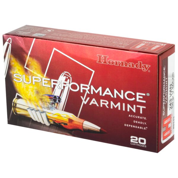 Hornady, Superformance Varmint, 243WIN, 58 Grain, V-Max