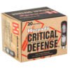 Hornady, Critical Defense, 410 Gauge, 2.5", Defender, 20 Round Box