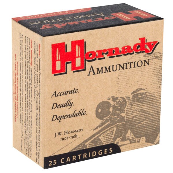 Hornady, Custom, Self Defense, 25ACP, 35 Grain, XTP, 25 Round Box