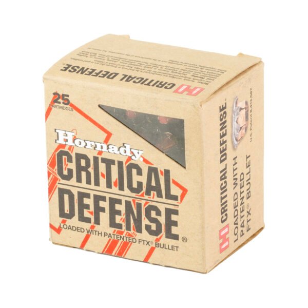 Hornady, Critical Defense, 327 Federal Magnum, 80 Grain, FlexTip