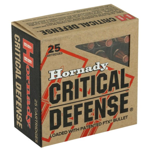 Hornady, Critical Defense, 32 ACP, 60 Grain, FlexTip