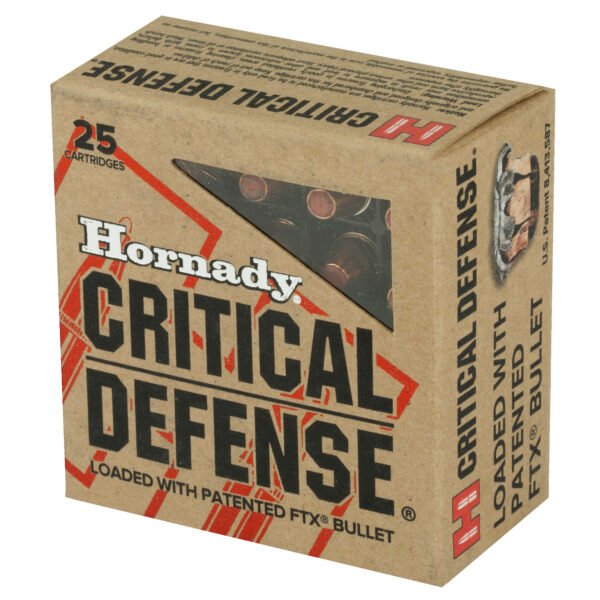 Hornady, Critical Defense, 32 ACP, 60 Grain, FlexTip