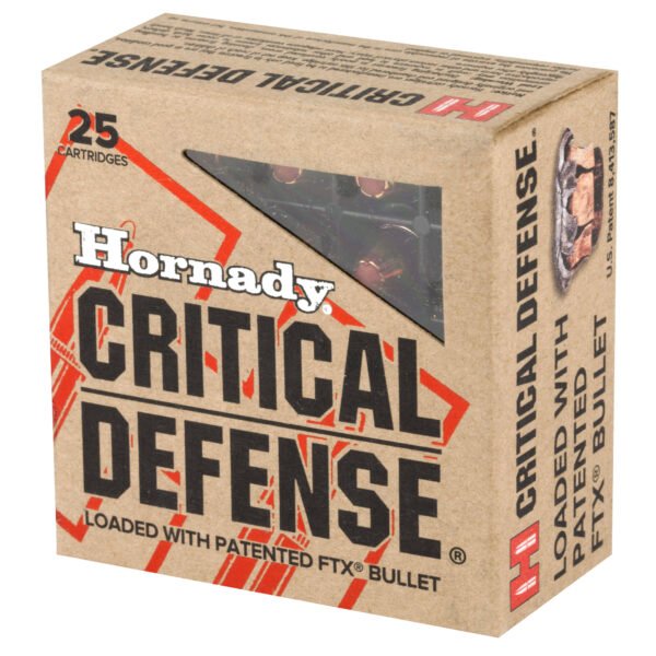 Hornady, Critical Defense, 380ACP, 90 Grain, Hollow Point