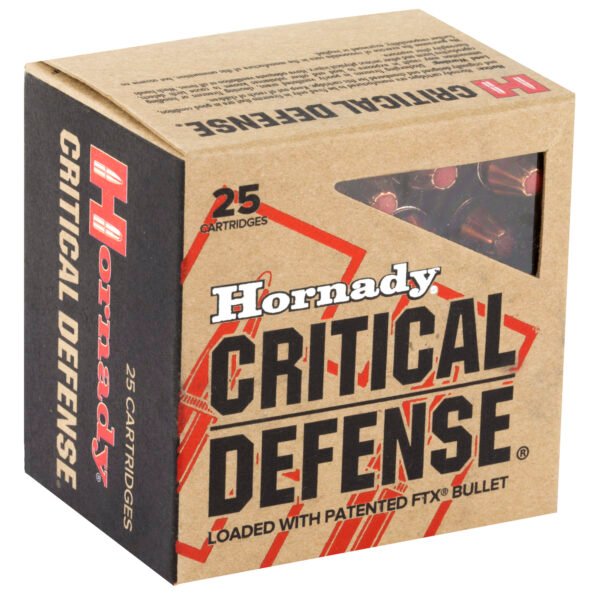 Hornady, Critical Defense, 38 Special +P, 110 Grain, Flex Tip