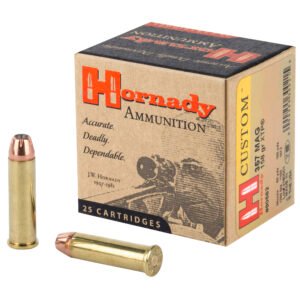 Hornady, Custom, Self Defense, 357MAG, 158 Grain, XTP, 25 Round Box
