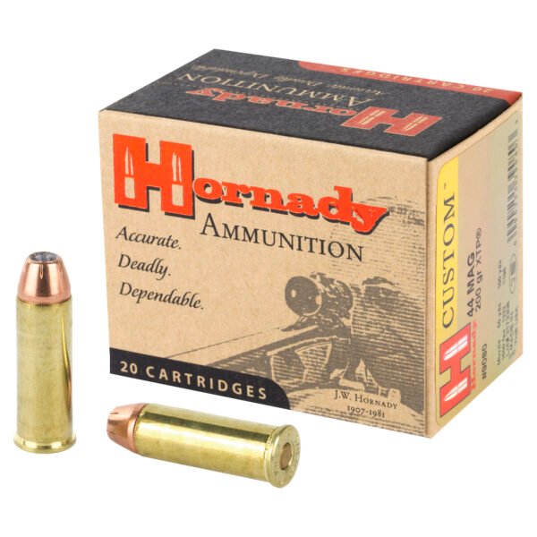 Hornady, Custom, 44 Mag, 200 Grain, XTP