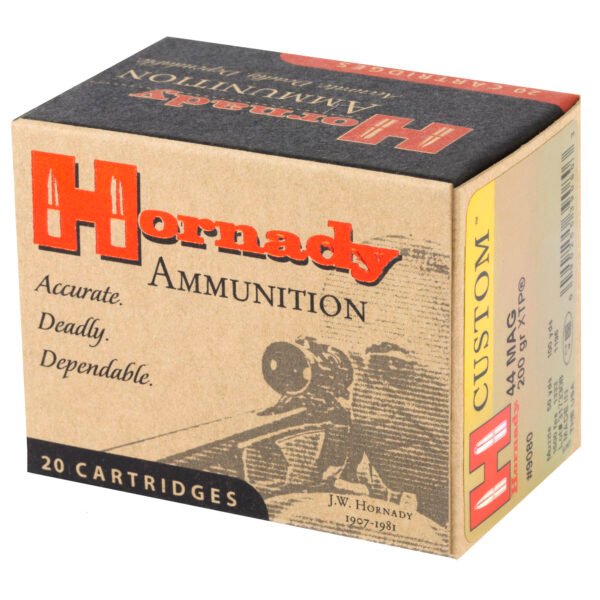 Hornady, Custom, 44 Mag, 200 Grain, XTP