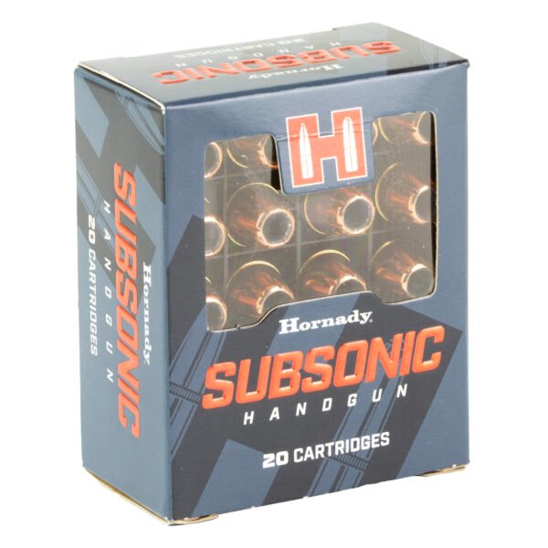 Hornady, Subsonic, 45 ACP, 230 Grain, XTP