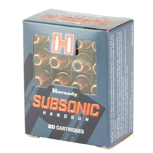 Hornady, Subsonic, 45 ACP, 230 Grain, XTP