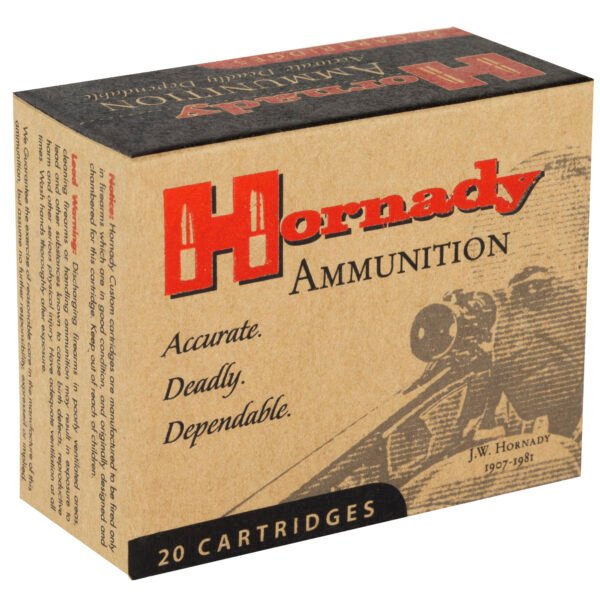 Hornady, Custom Ammunition, 10MM, 155 Grain, Hollow Point, XTP, 20 Round Box