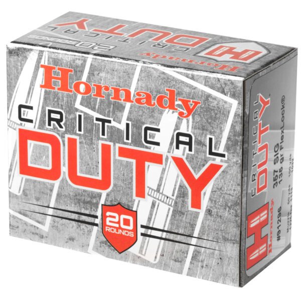 Hornady, Critical Duty, 357 Sig, 135 Grain, FlexLock Duty