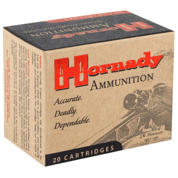 Hornady, Custom, 454 Casull, 300 Grain, Jacketed Hollow Point, 20 Round Box