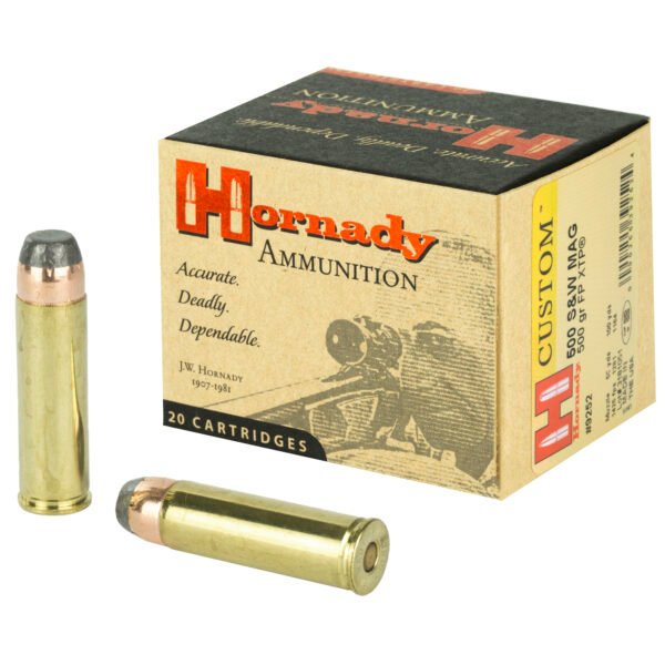 Hornady, Custom, 500 S&W, 500 Grain, XTP