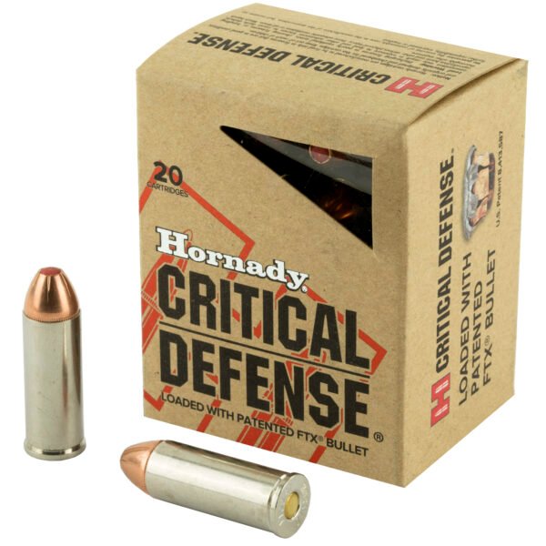 Hornady, Critical Defense, 45 Colt, 185 Grain, FTX