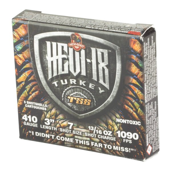 HEVI-Shot, HEVI-18, Turkey, 410 Bore, 3", #7, 13/16oz, TSS
