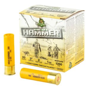 HEVIHS29002_1_HR HEVI-Shot, HEVI-Shot, HEVI-Hammer, 20 Gauge 3", Max Dram, 1oz, #2 Shot Size