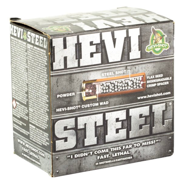 HEVIHS60002_2_HR HEVI-Shot, HEVI-Shot, HEVI-Steel, 12 Gauge 3", Max Dram, 1 1/4 oz, #2 Shot Size