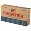 HFR160_3_HR Frontier Cartridge, Lake City, 223 Remington, 68 Grain, Boat Tail Hollow Point Match