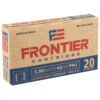 Frontier Cartridge, Lake City, 5.56 NATO, 62 Grain, Full Metal Jacket