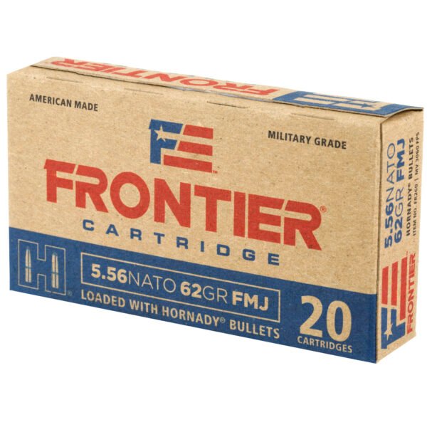 Frontier Cartridge, Lake City, 5.56 NATO, 62 Grain, Full Metal Jacket