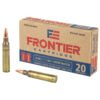 Frontier Cartridge, Lake City, 5.56 NATO, 68 Grain, Boat Tail Hollow Point