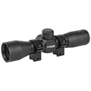 Keystone Sporting Arms, Quick Focus Rifle Scope, 4-32X, Black, Rings Included