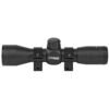 Keystone Sporting Arms, Quick Focus Rifle Scope, 4-32X, Black, Rings Included