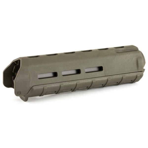 Magpul Industries, MOE M-LOK Handguard, Fits AR-15, Rifle Length, OD Green
