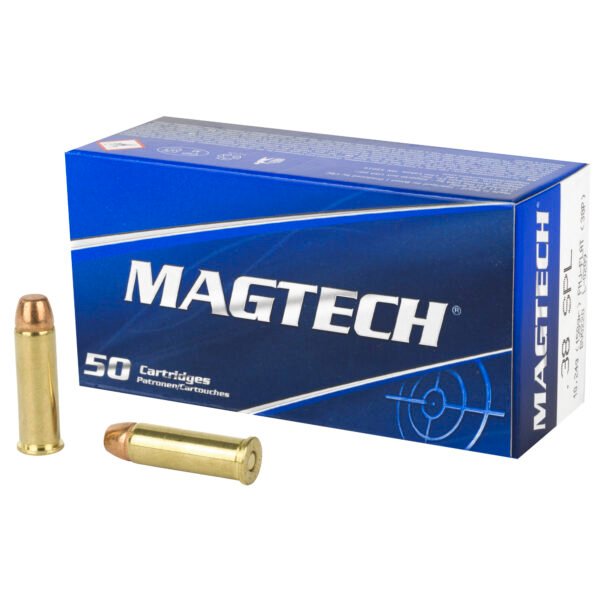 Magtech, Sport Shooting, 38 Special, 158 Grain, Full Metal Case Flat