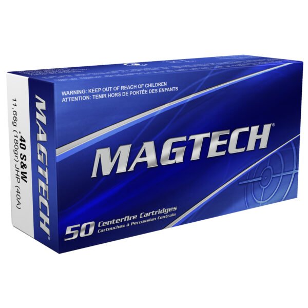 Magtech, Sport Shooting, 40S&W, 180 Grain, Jacketed Hollow Point