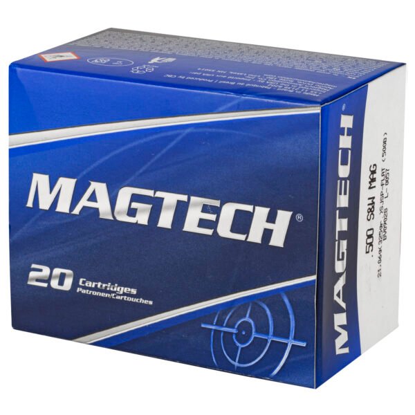 Magtech, Sport Shooting, 500 S&W, 325 Grain, Semi Jacketed Soft Point