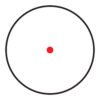 NcSTAR, Red Dot Optic, Black, Weighs 2.1oz, 3MOA Red Dot, Fits Most Weaver/Picatinny Rails