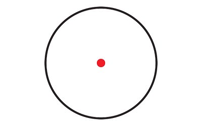 NcSTAR, Red Dot Optic, Black, Weighs 2.1oz, 3MOA Red Dot, Fits Most Weaver/Picatinny Rails