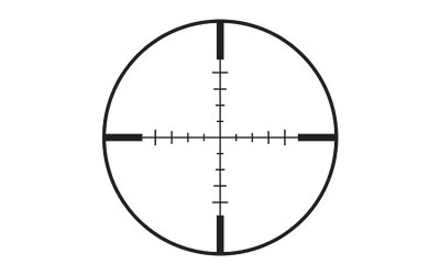 NcSTAR, 4X30 Compact Scope, Rifle Scope, 4X Magnification, 30mm Objective Lens, P4 Sniper Reticle
