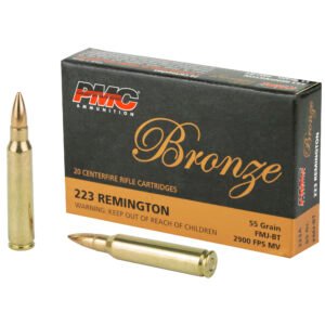 PMC Ammunition, Bronze, 223 Remington, 55 Grain, Full Metal Jacket